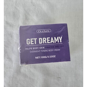 OceAura Get Dreamy Overnight Toning Body Cream 3.53oz New Sealed